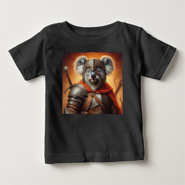 Camiseta De Bebé Koala Fantasy Warrior (Anverso)