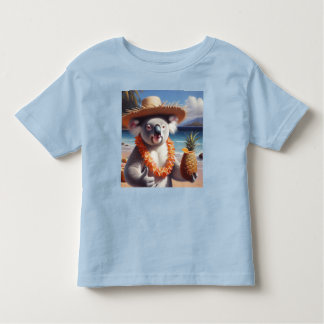 Camiseta De Bebé Koala Luau