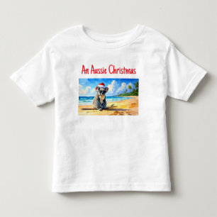 Camiseta De Bebé Koala Sombrero de Santa Sol y Oleaje