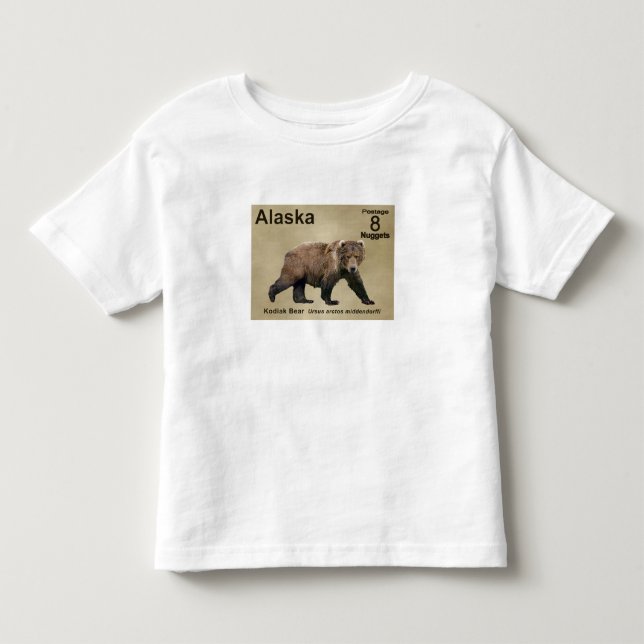 Camiseta De Bebé Kodiak Bear (Anverso)