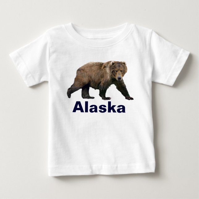 Camiseta De Bebé Kodiak Bear (Anverso)
