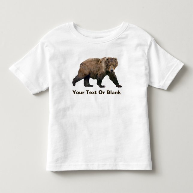 Camiseta De Bebé Kodiak Bear (Anverso)