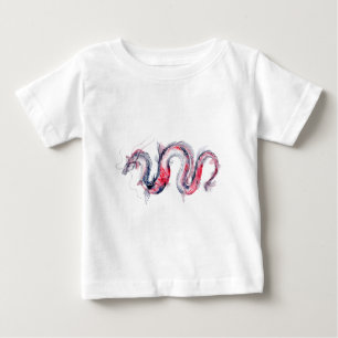 Camiseta De Bebé Koi Dragon