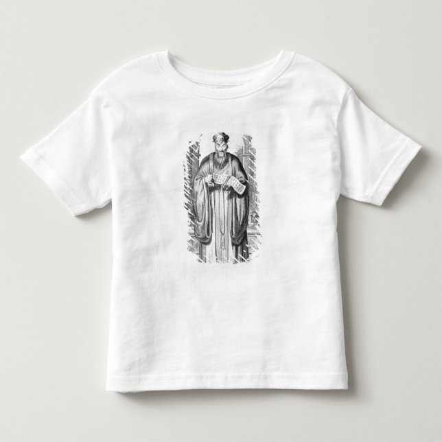 Camiseta De Bebé Kong-Fu-Tse o Confucio (Anverso)