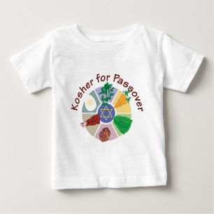 Camiseta De Bebé Kosher para el Passover