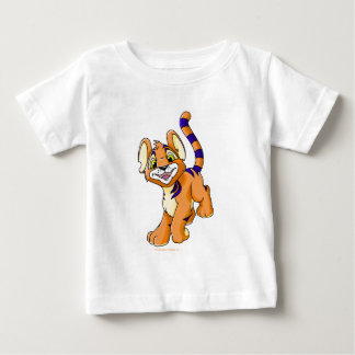 Camiseta De Bebé Kougra anaranjado aventurero