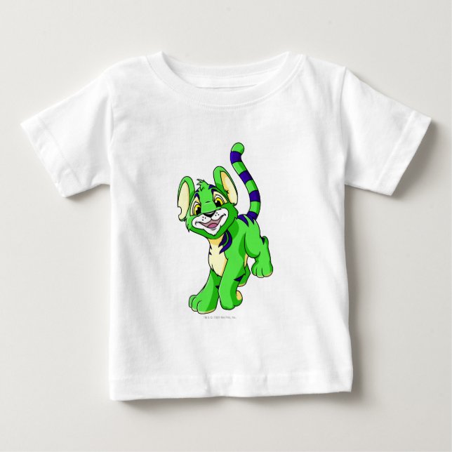 Camiseta De Bebé Kougra Green (Anverso)