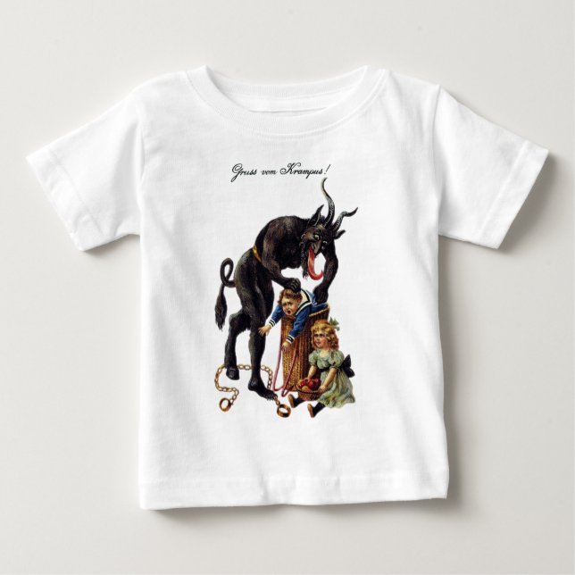 Camiseta De Bebé Krampus (Anverso)
