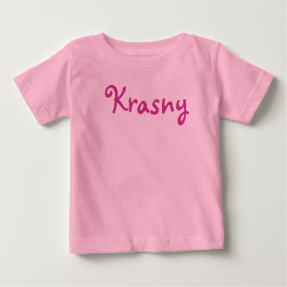 Camiseta De Bebé Krasny