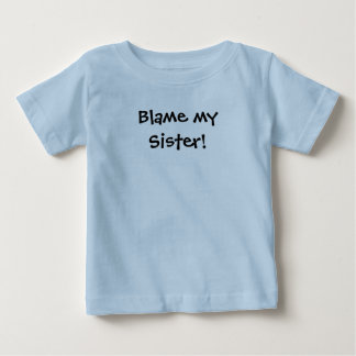 Camiseta De Bebé ¡KRW culpa a mi hermana!