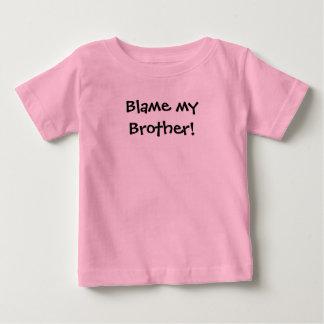 Camiseta De Bebé ¡KRW culpa a mi hermano!