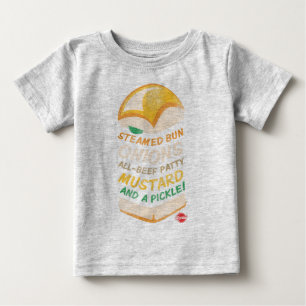 Camiseta De Bebé Krystal apiló
