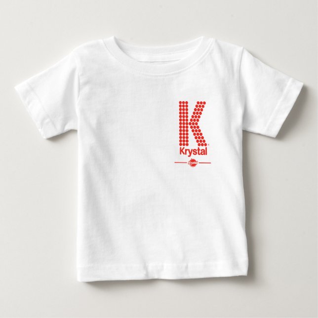 Camiseta De Bebé Krystal K grande (Anverso)