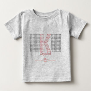 Camiseta De Bebé Krystal K grande