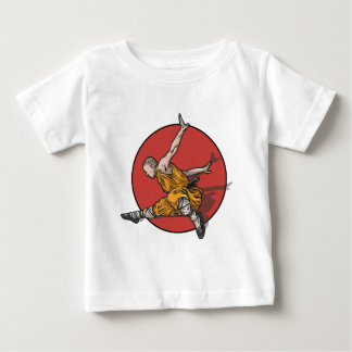 Camiseta De Bebé Kung-fu Ninja Curso de posgrado