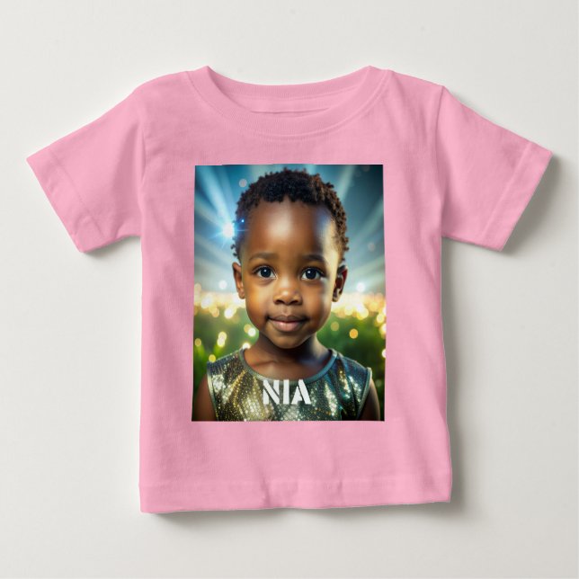 CAMISETA DE BEBÉ KWANZAA - NIA (Anverso)