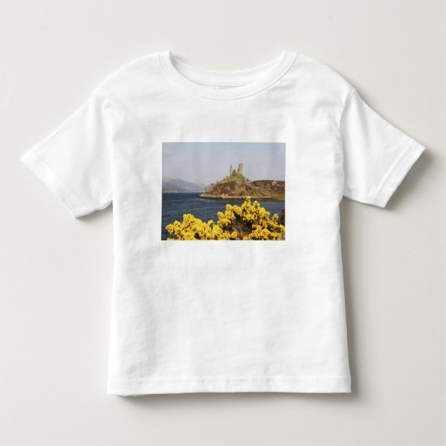 Camiseta De Bebé Kyleakin, Escocia. Las antiguas ruinas de 2 (Anverso)
