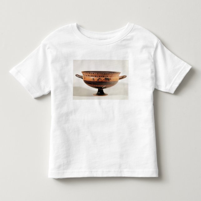 Camiseta De Bebé Kylix figurado negro (Anverso)