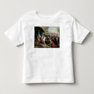 Camiseta De Bebé La adoración de unos de los reyes magos, c.1833-3