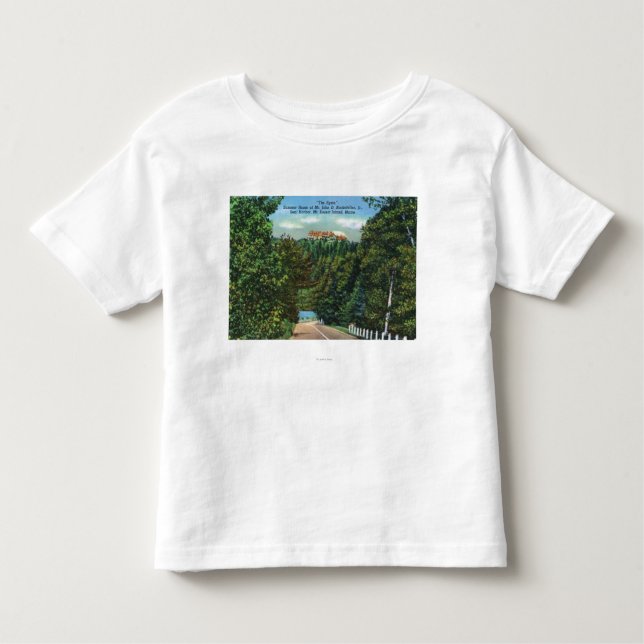 Camiseta De Bebé La aguilera, JR hogar de Juan D Rockefeller (Anverso)
