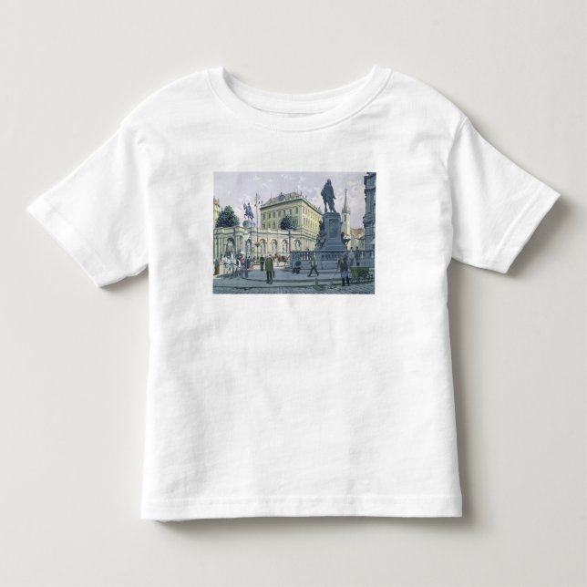 Camiseta De Bebé La Albertina, Viena (Anverso)