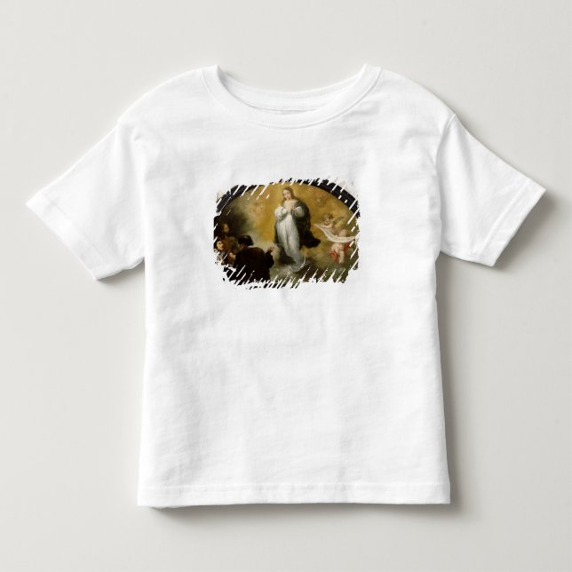 Camiseta De Bebé La aparición de la Virgen, 1665 (Anverso)