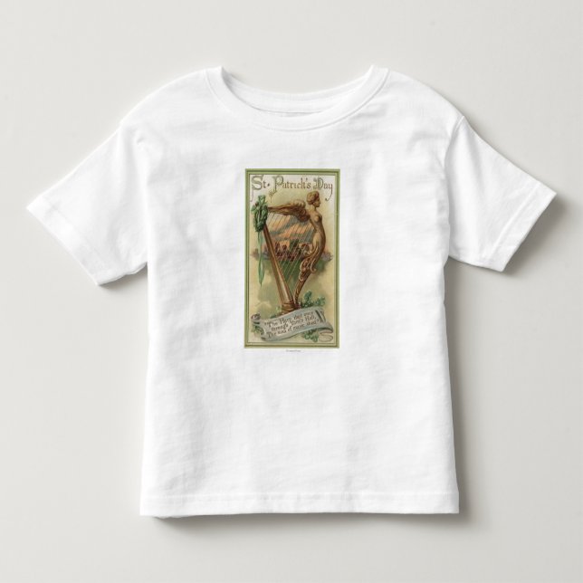 Camiseta De Bebé La arpa de la escena de Hara Pasillo (Anverso)