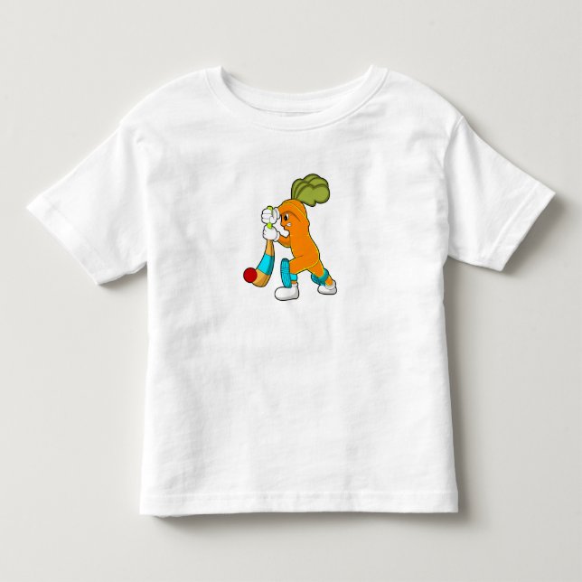 Camiseta De Bebé La arrogancia en el cricket con el bate del cricke (Anverso)