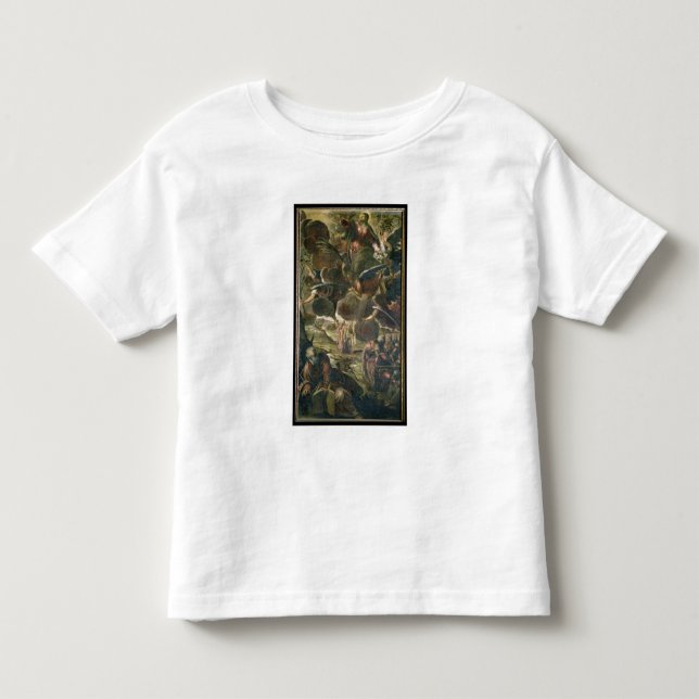 Camiseta De Bebé La ascensión de Cristo (fresco) (Anverso)