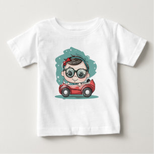 Camiseta De Bebé La aventura de Little Racer