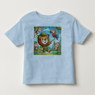 Camiseta De Bebé La aventura del Explorador de la jungla