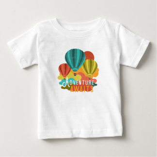 Camiseta De Bebé La aventura del globo del aire caliente aguarda