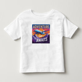 Camiseta De Bebé La aventura espera