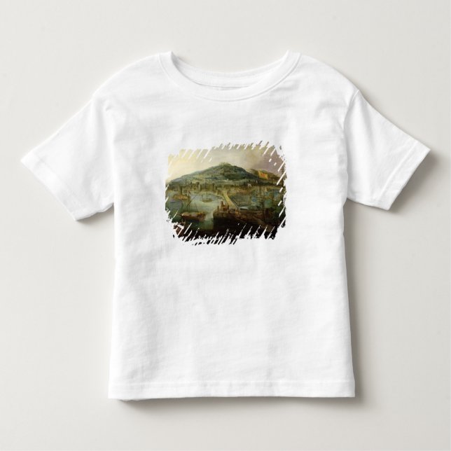 Camiseta De Bebé La bahía de Nápoles (Anverso)