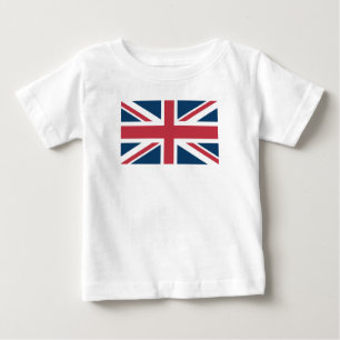 Camiseta De Bebé La bandera británica Union Jack