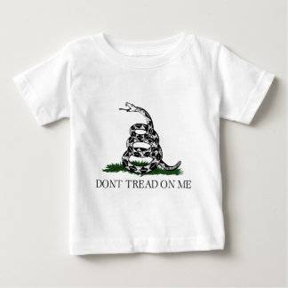 Camiseta De Bebé La bandera de Gadsden "no pisa en mí "