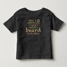 Camiseta De Bebé La barba tiene gusto de mi papá