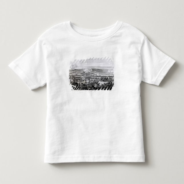 Camiseta De Bebé La batalla de Austerlitz en Moravia (Anverso)