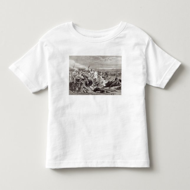 Camiseta De Bebé La batalla de Kalka (Anverso)