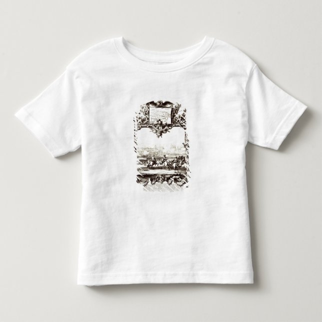 Camiseta De Bebé La batalla de Oudenaarde (Anverso)