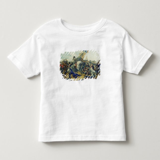 Camiseta De Bebé La batalla de Waterloo en 1815, 1831 (Anverso)