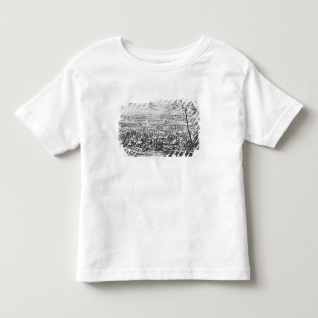 Camiseta De Bebé La batalla de Zenta, 1697 (Anverso)