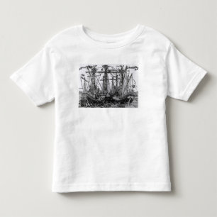 Camiseta De Bebé La batalla de Zonchio en 1499