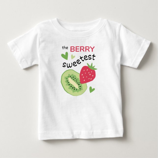 Camiseta De Bebé La baya más dulce  (Anverso)