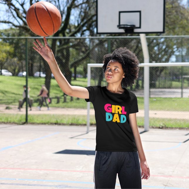 Camiseta De Bebé La Bebé de Papá (Girl's dad typography art (customizable content))