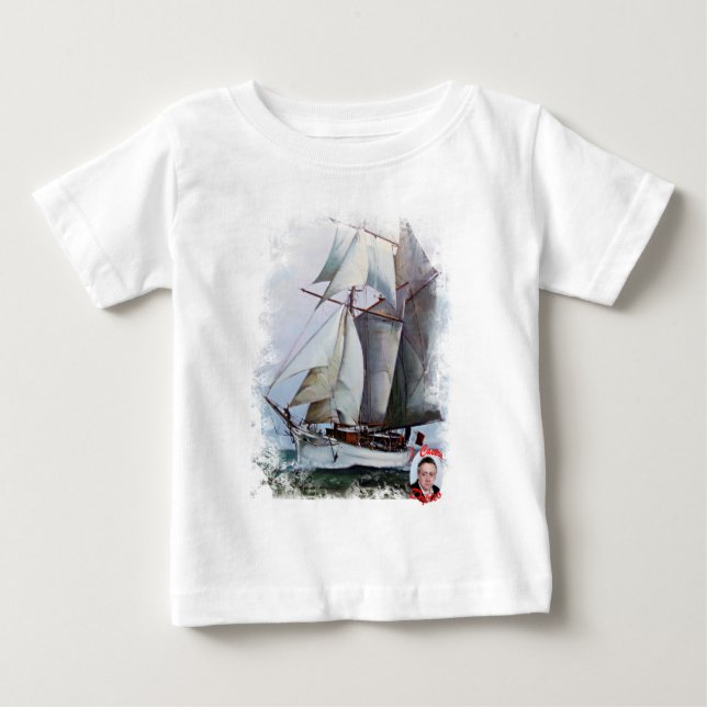 Camiseta De Bebé La Belle Poule (Anverso)