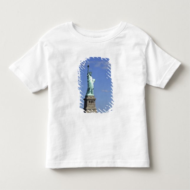 Camiseta De Bebé La belleza de la estatua de la libertad famosa (Anverso)