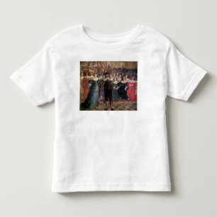 Camiseta De Bebé La bola de la corte