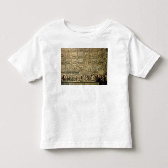 Camiseta De Bebé La bola enmascarada, c.1767 (Anverso)