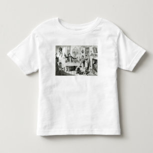 Camiseta De Bebé La botella, placa I
